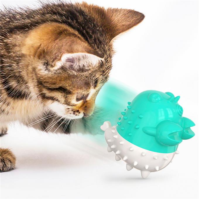 おもちゃをきれいにする猫の歯のための卸し売り直接供給の工場イセエビの形の子ネコの電動歯ブラシ