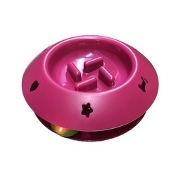 Hot Selling Pet Food Container Slow Feeding Bowl Iq Treat Dog Toy Fun Feeder Interactive Dog cat Bowl