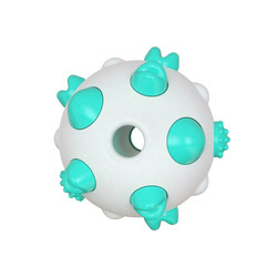 2021 Durable Interactive Dog Puzzle Toothbrush Toy Bite Resistant Ball Pet Chew Toys