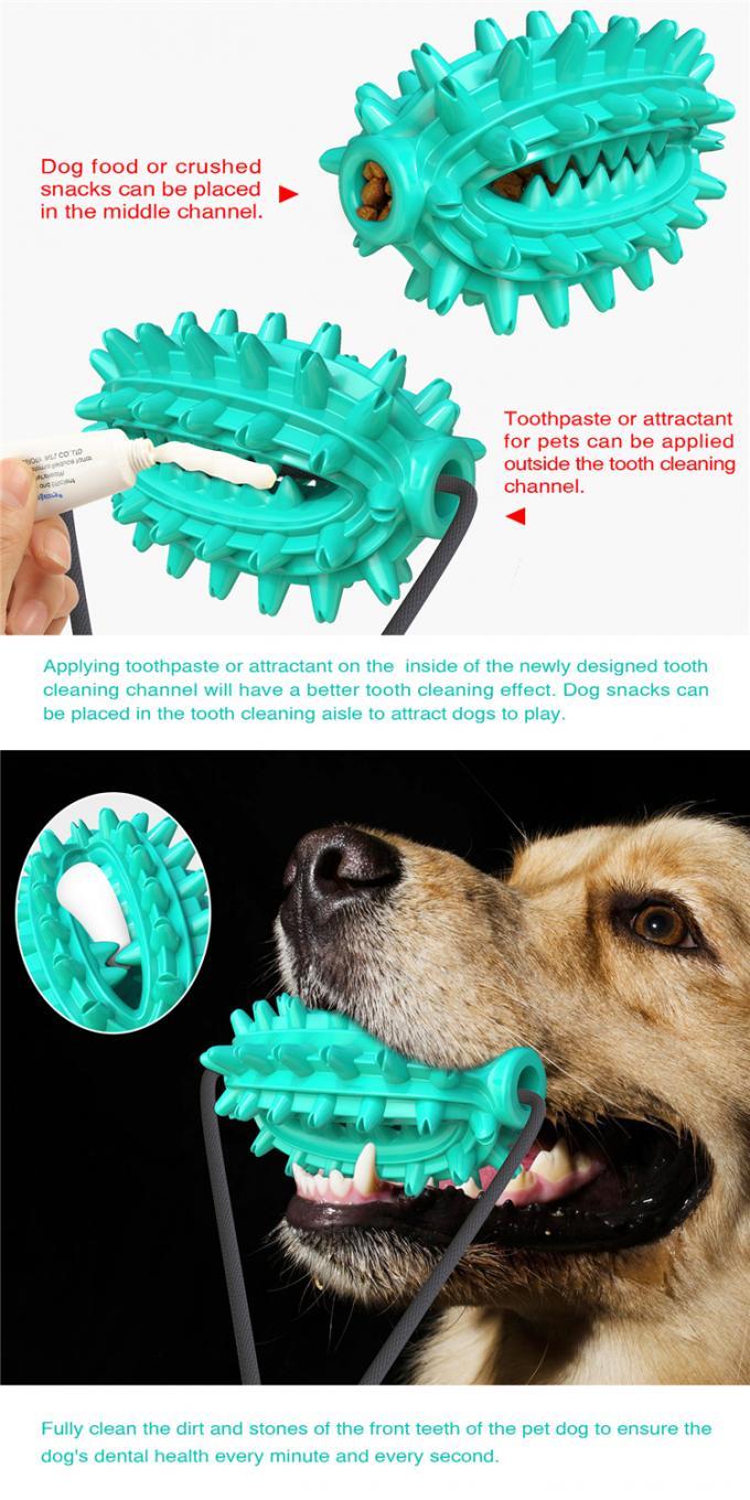 伸縮性がある相互おもちゃペット プロダクトと犬の歯ブラシのおもちゃをきれいにする良質の歯の2021年の製造業者